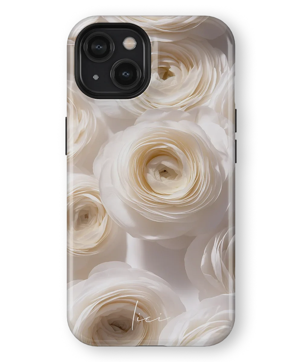 White Ranunculus - iPhone 14