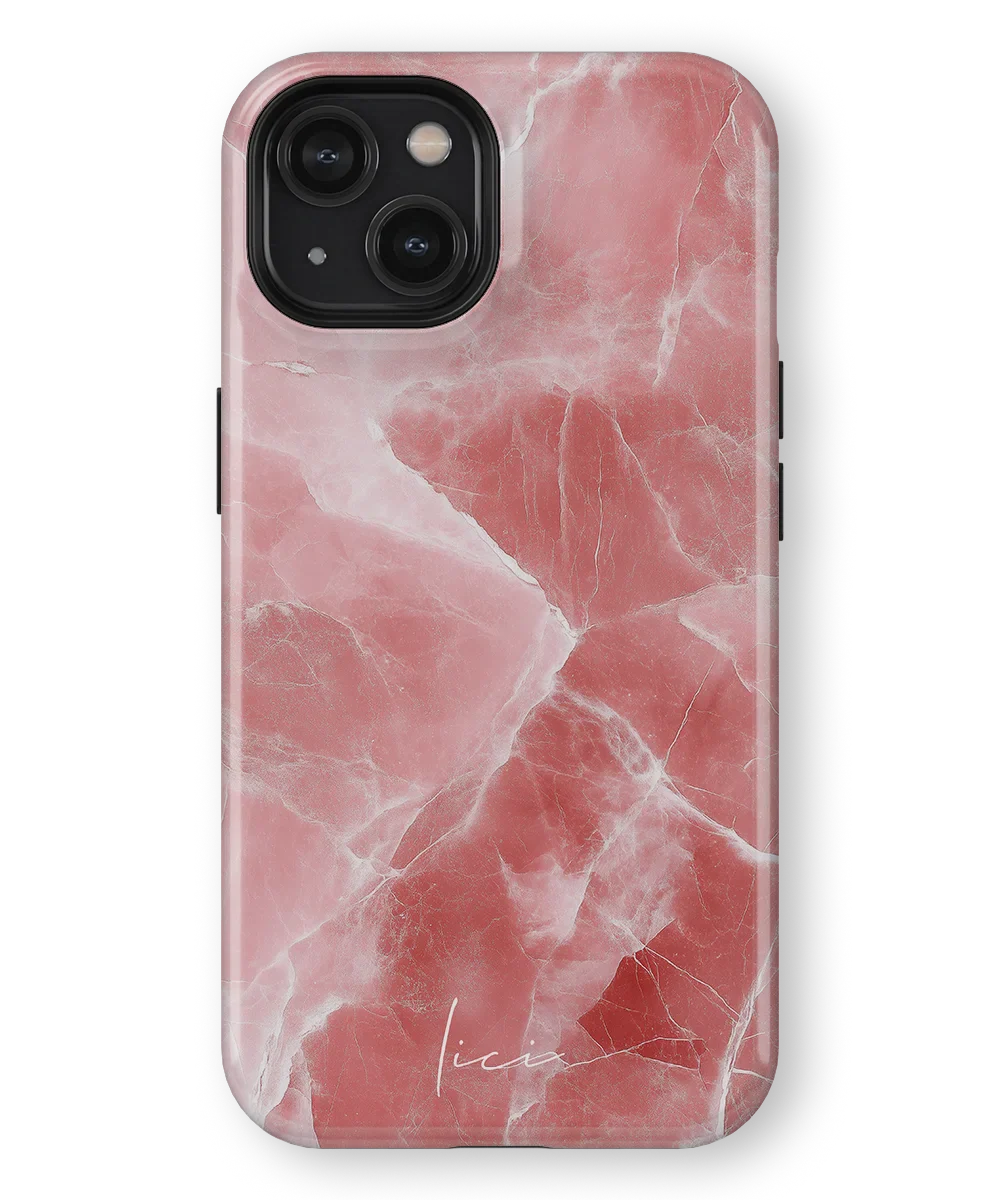 Elegant Pink Marble - iPhone 14