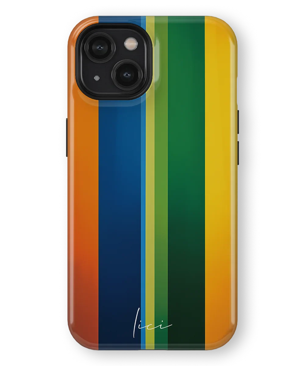 Striped Color Block - iPhone 14