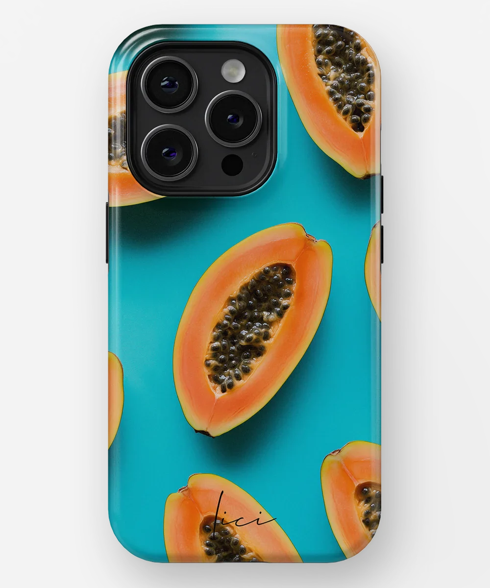 Papaya Pop - iPhone 15 Pro