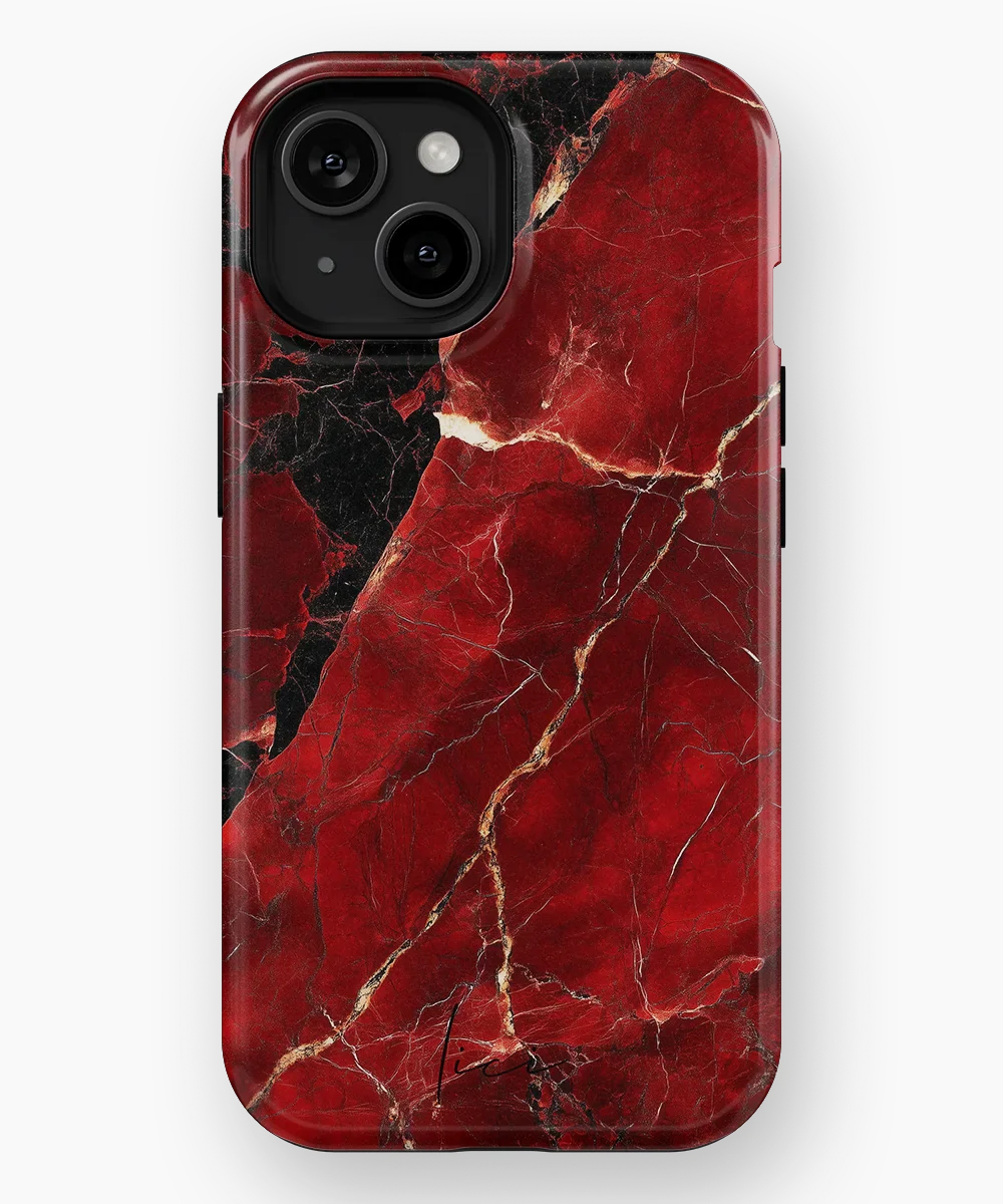 Rosso Marble - iPhone 15