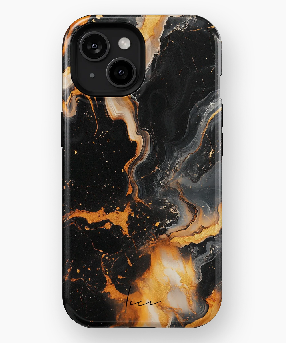 Black Marble - iPhone 15
