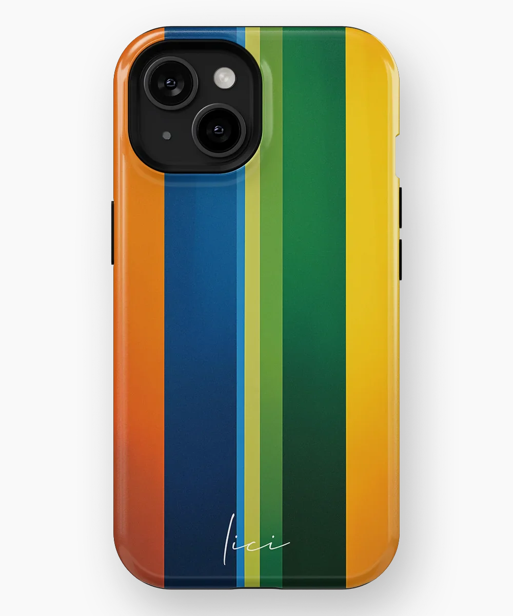 Striped Color Block - iPhone 15