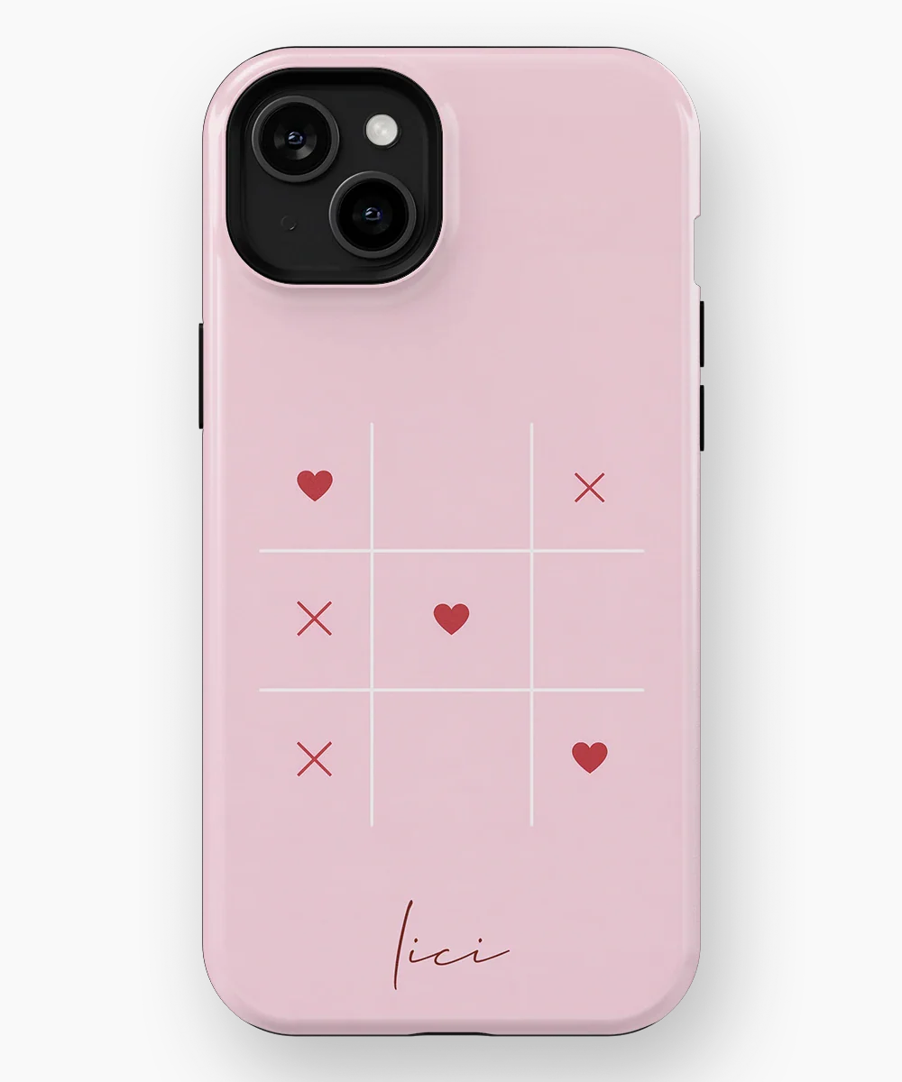 Love Tic-Tac-Toe - iPhone 15 Plus