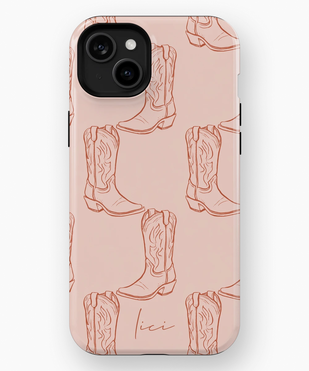 Cowgirl Boots - iPhone 15 Plus