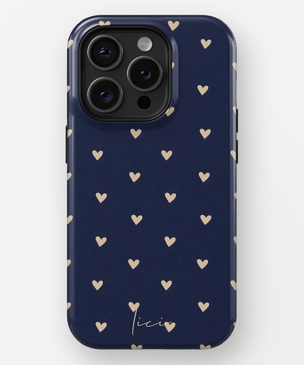 Midnight Hearts - iPhone 15 Pro