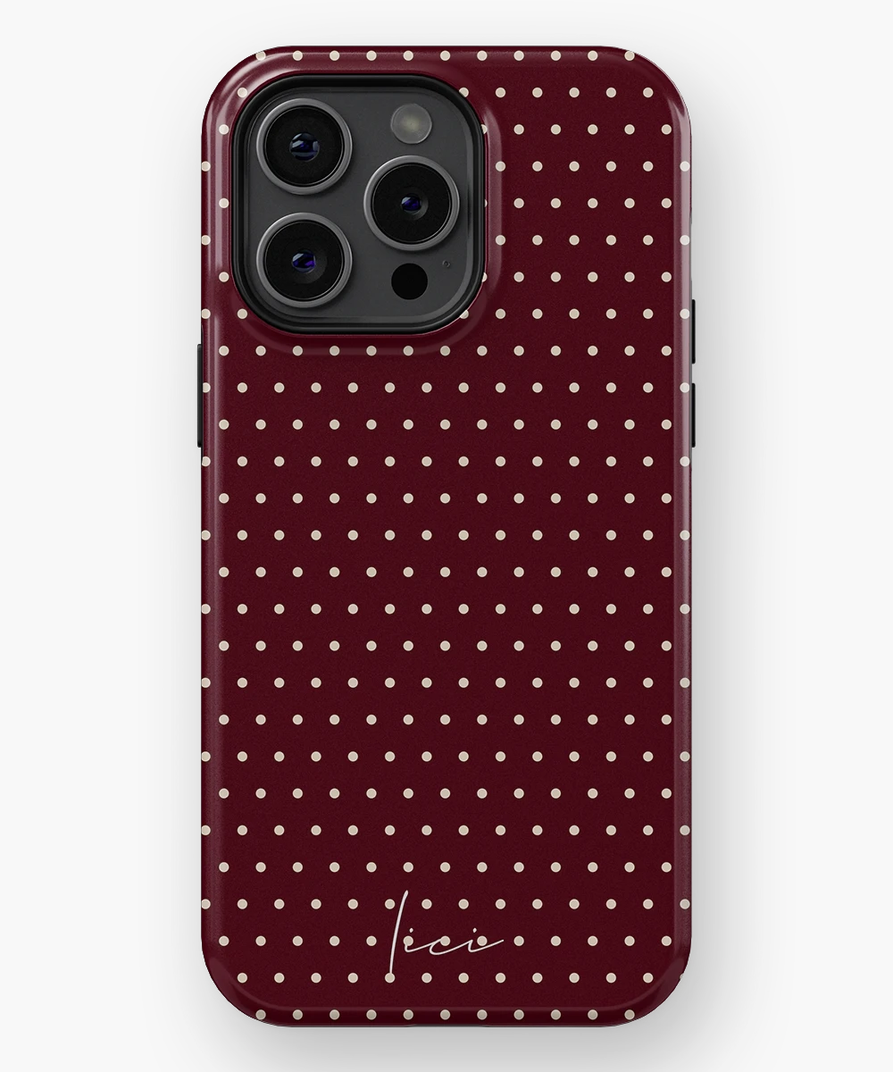 Retro Polka - iPhone 15 Pro Max