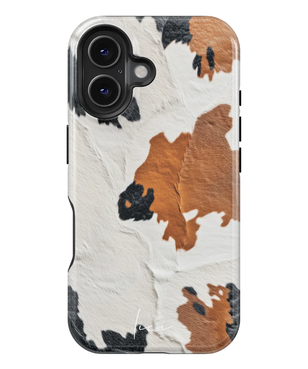 Luxury Brown Cow - iPhone 16