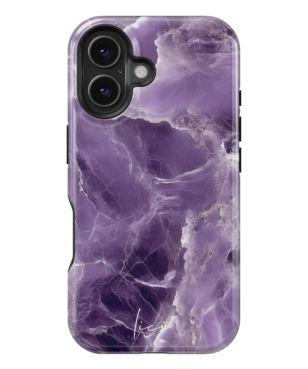 Purple Marble - iPhone 16