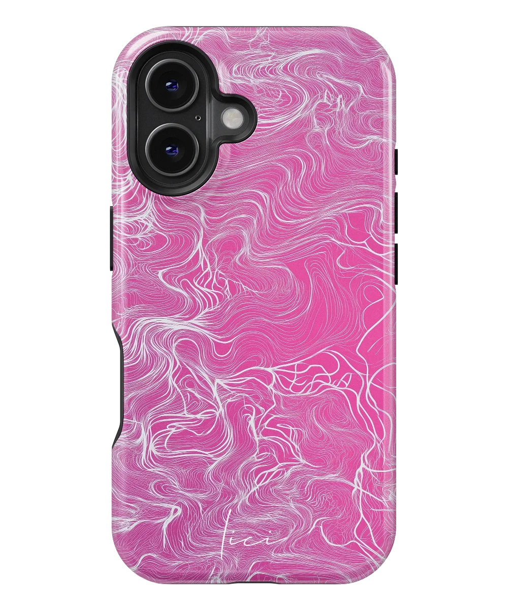 Abstract Pink - iPhone 16