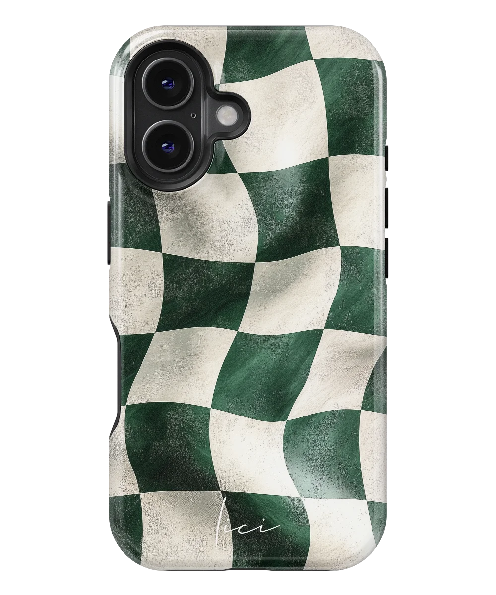 Green Chessboard - iPhone 16