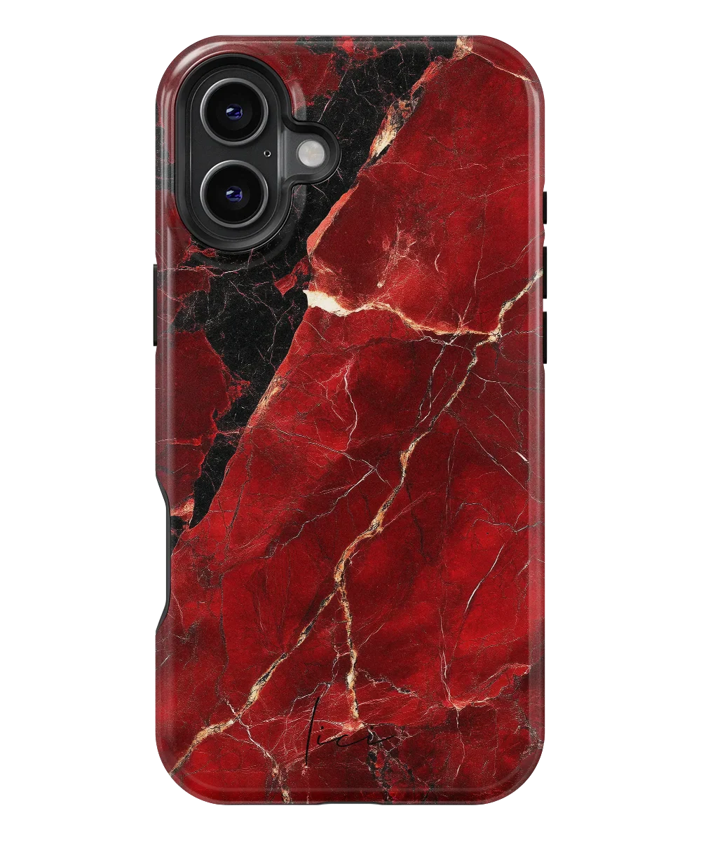 Rosso Marble - iPhone 16 Plus