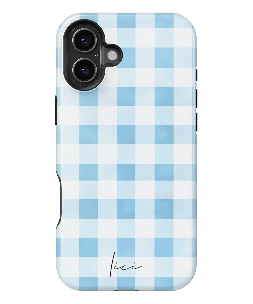 Pastel Checks - iPhone 16 Plus
