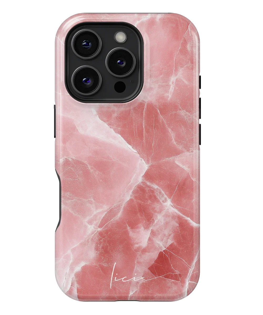 Elegant Pink Marble - iPhone 16 Pro