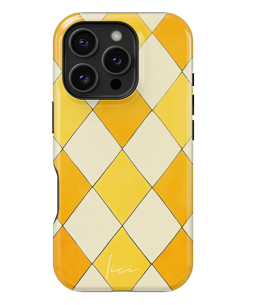 Yellow Rhombus - iPhone 16 Pro