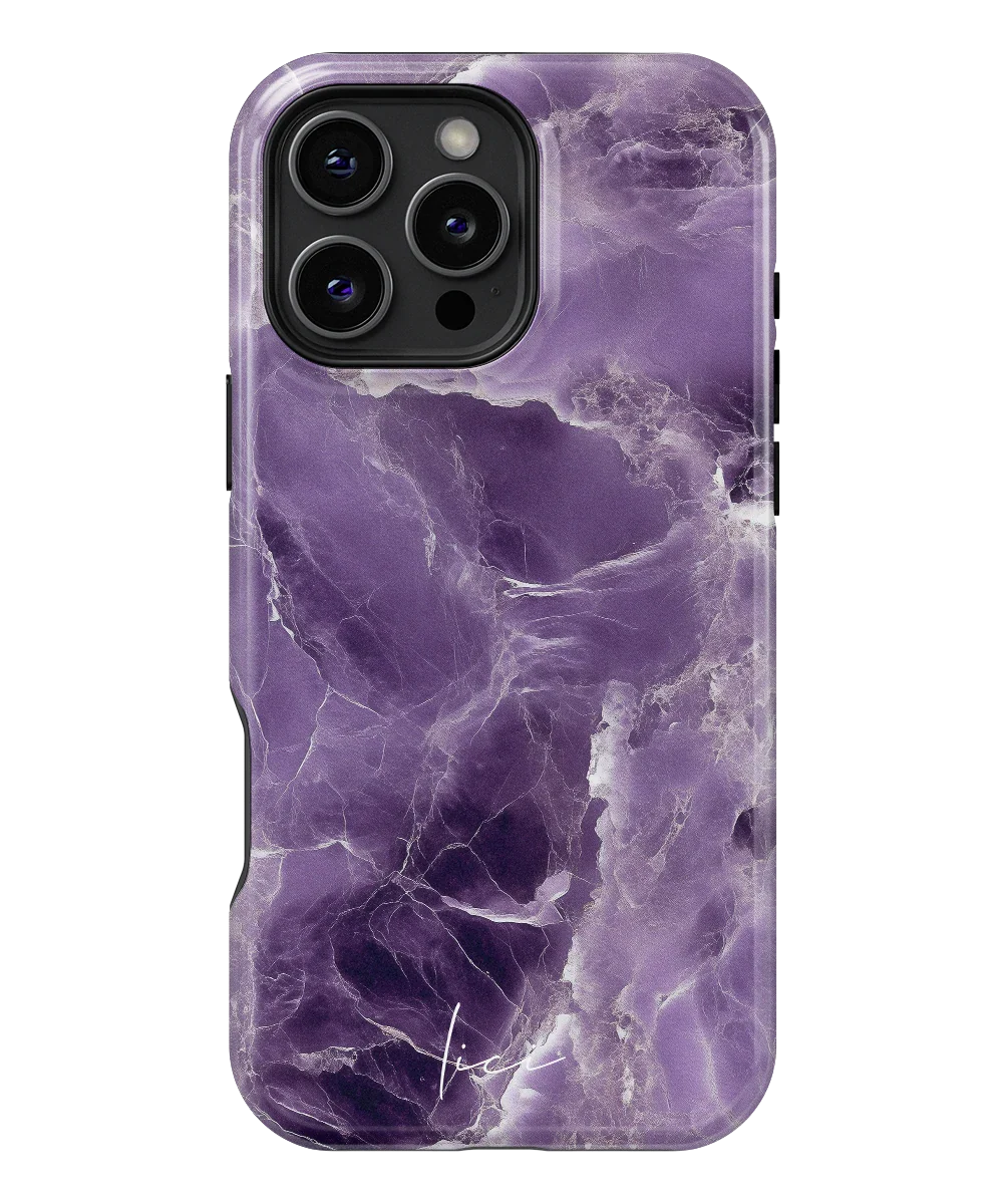 Purple Marble - iPhone 16 Pro Max
