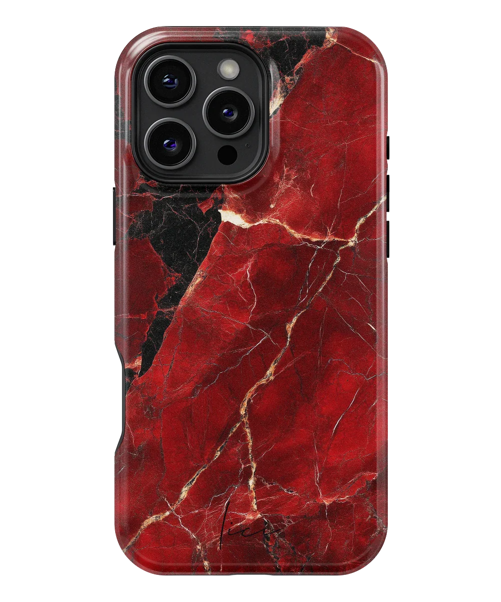 Rosso Marble - iPhone 16 Pro Max