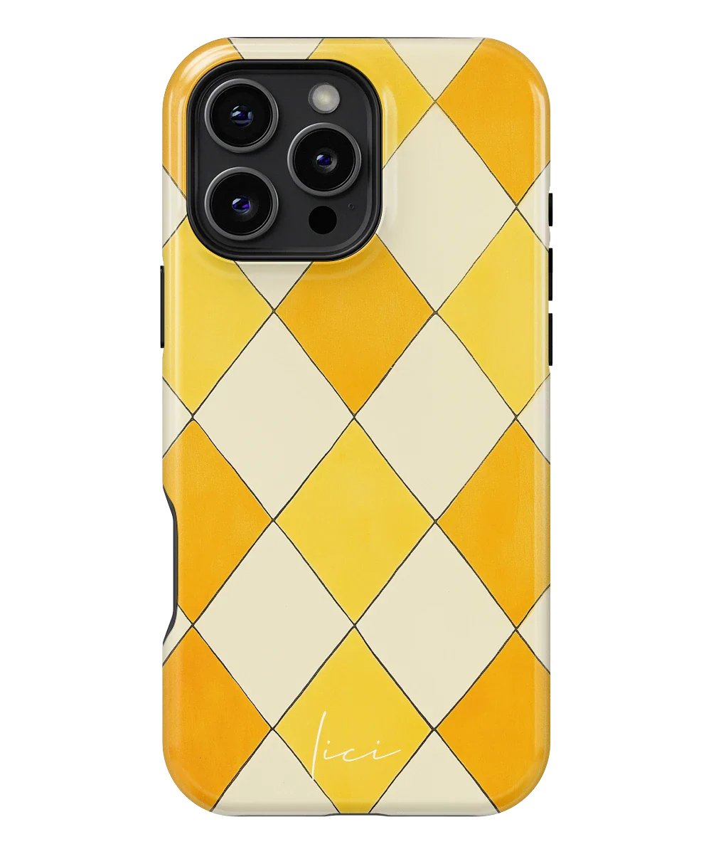 Yellow Rhombus - iPhone 16 Pro Max