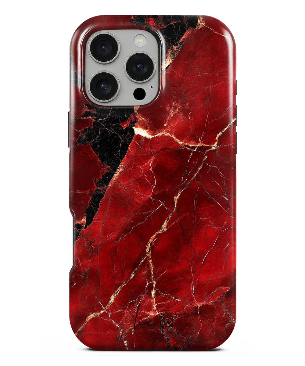 Rosso Marble - iPhone 16 Pro Max