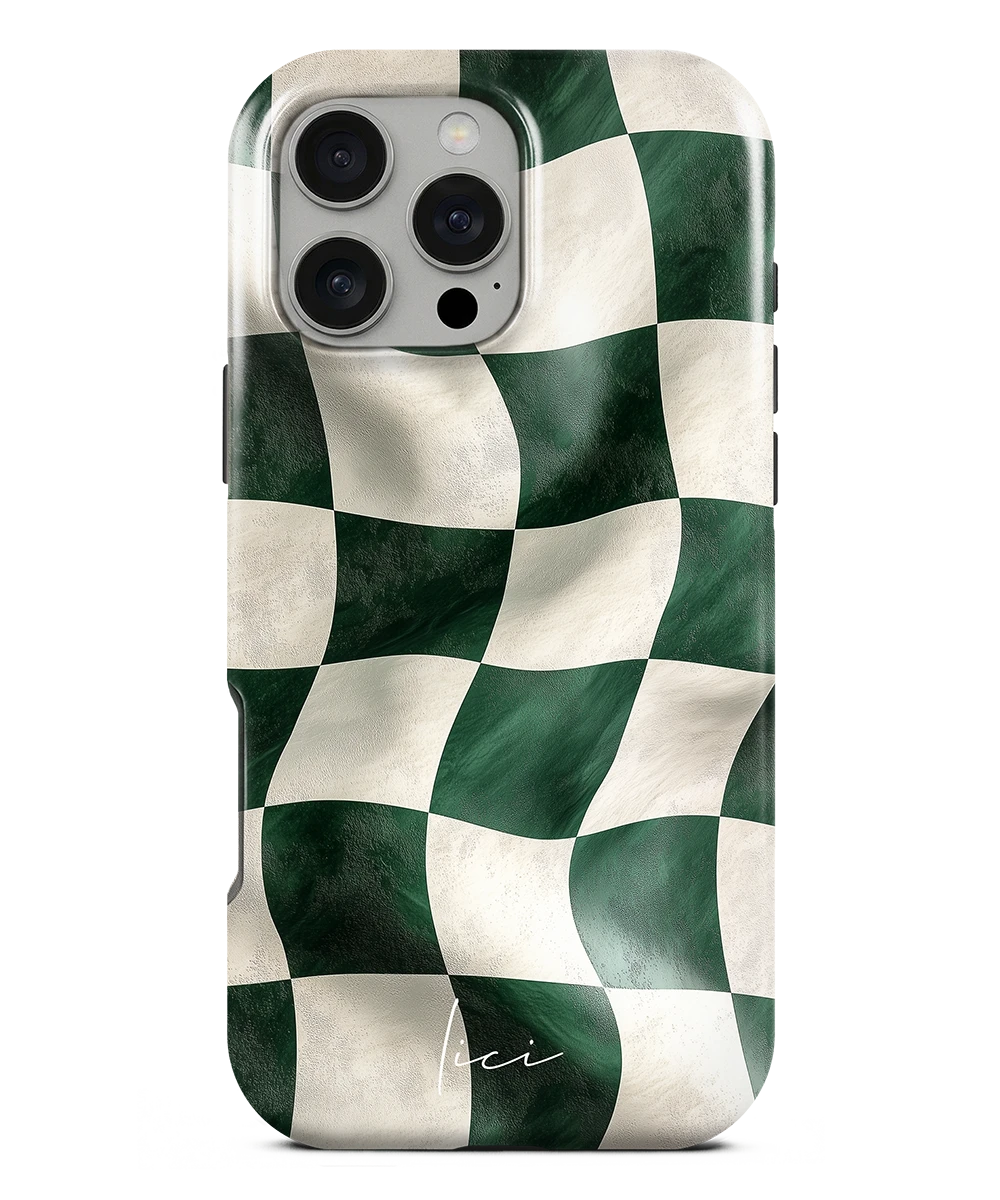 Green Chessboard - iPhone 16 Pro Max