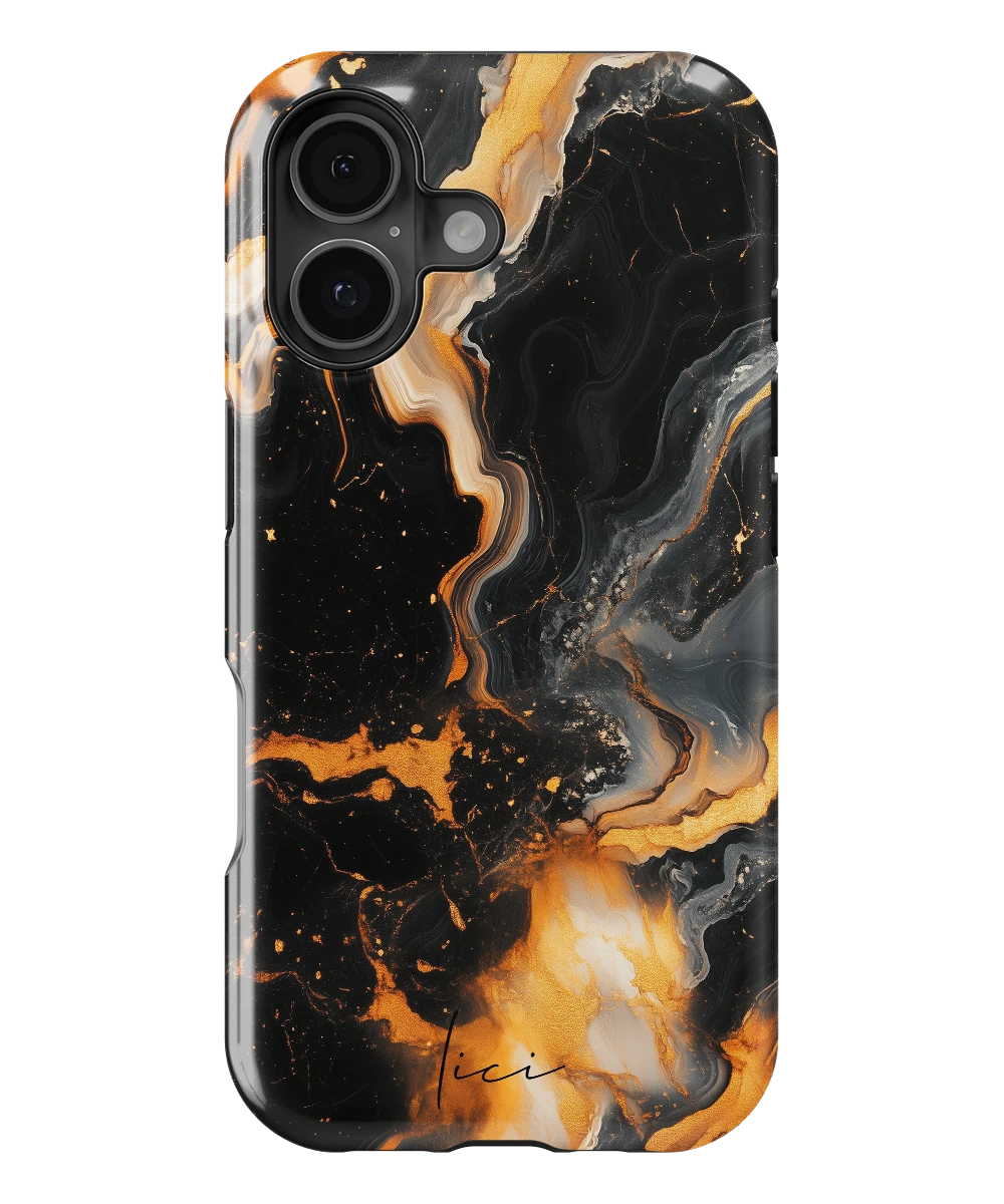 Black Marble - iPhone 17