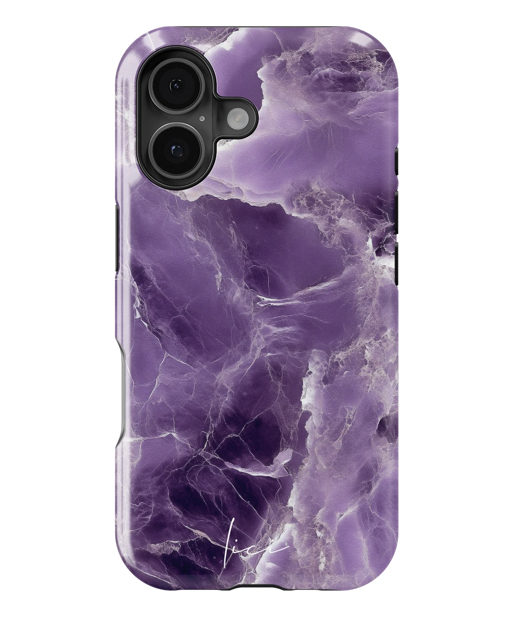 Purple Marble - iPhone 17