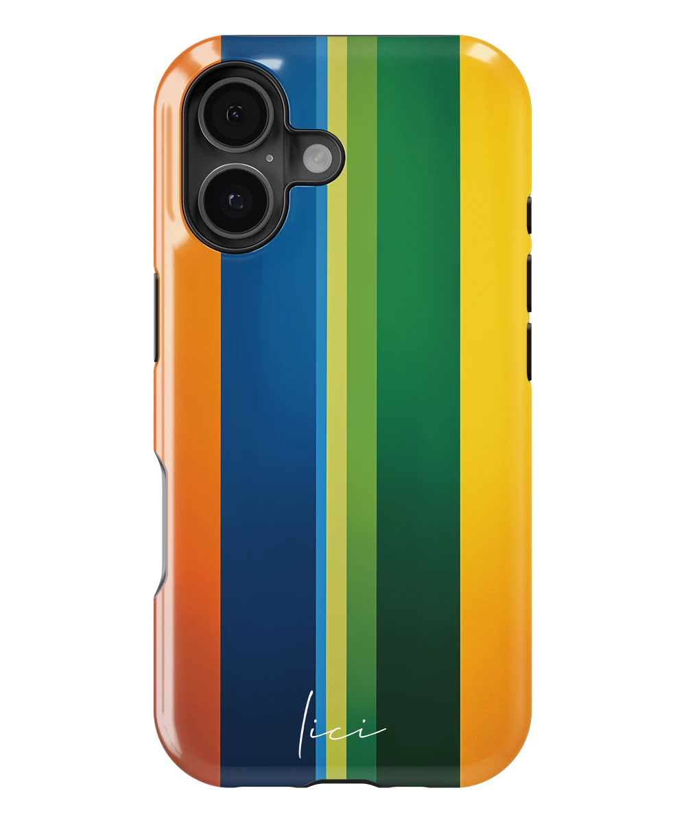 Striped Color Block - iPhone 17
