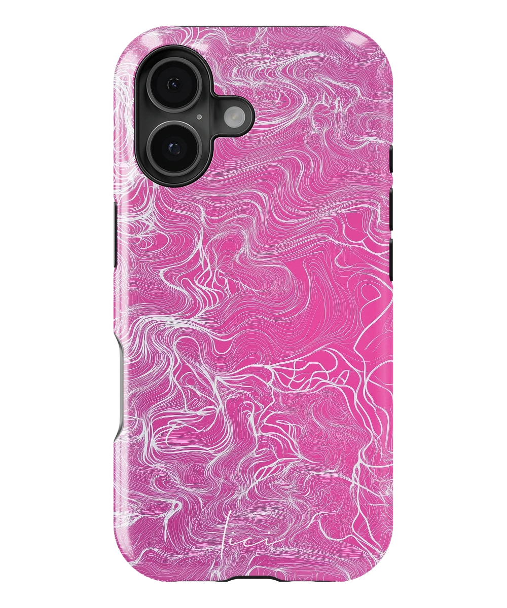 Abstract Pink - iPhone 17