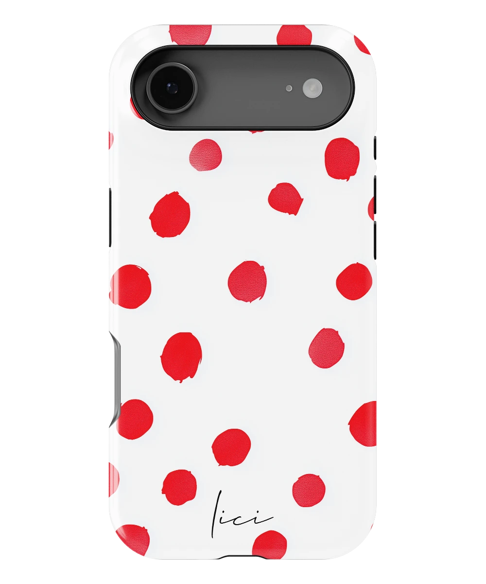 Red Polka Dots - iPhone 17 Air