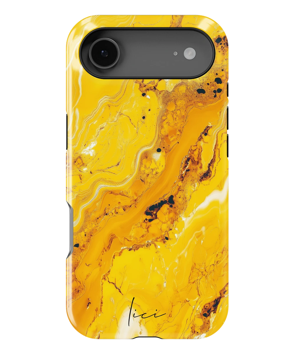 Yellow Marble - iPhone 17 Air