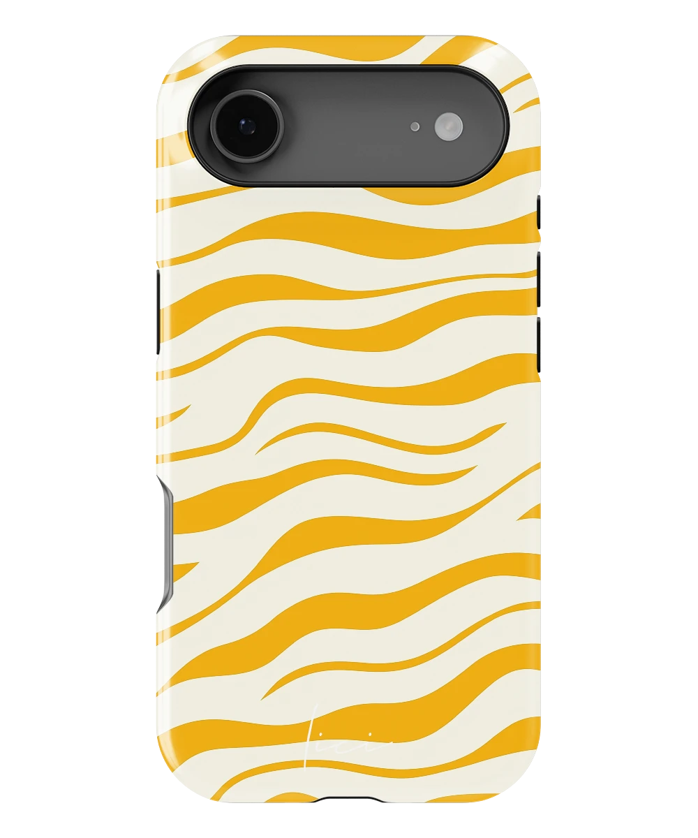 Stylish Yellow Zebra - iPhone 17 Air
