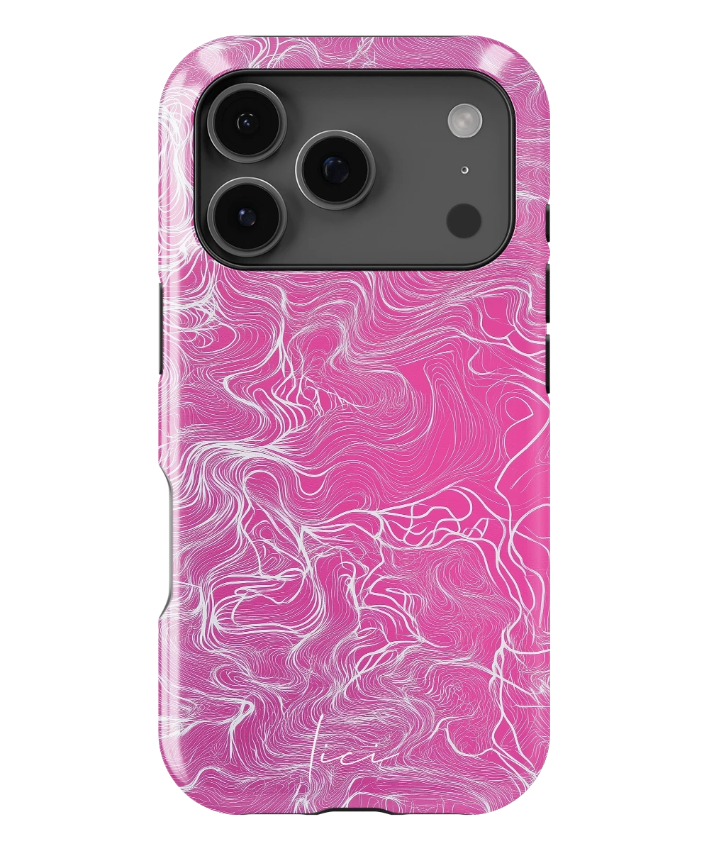 Abstract Pink - iPhone 17 Pro