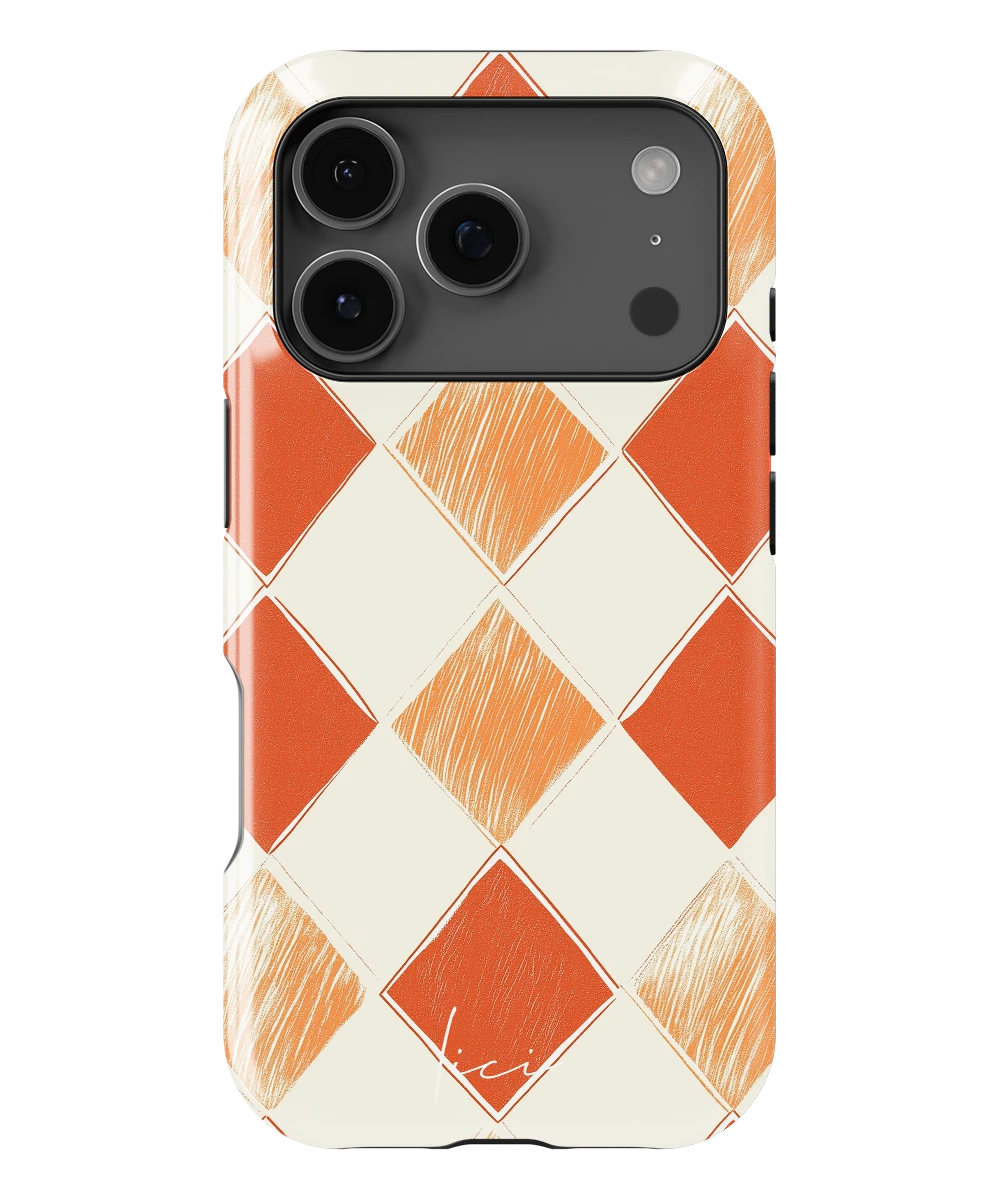 Orange Rhombus - iPhone 17 Pro