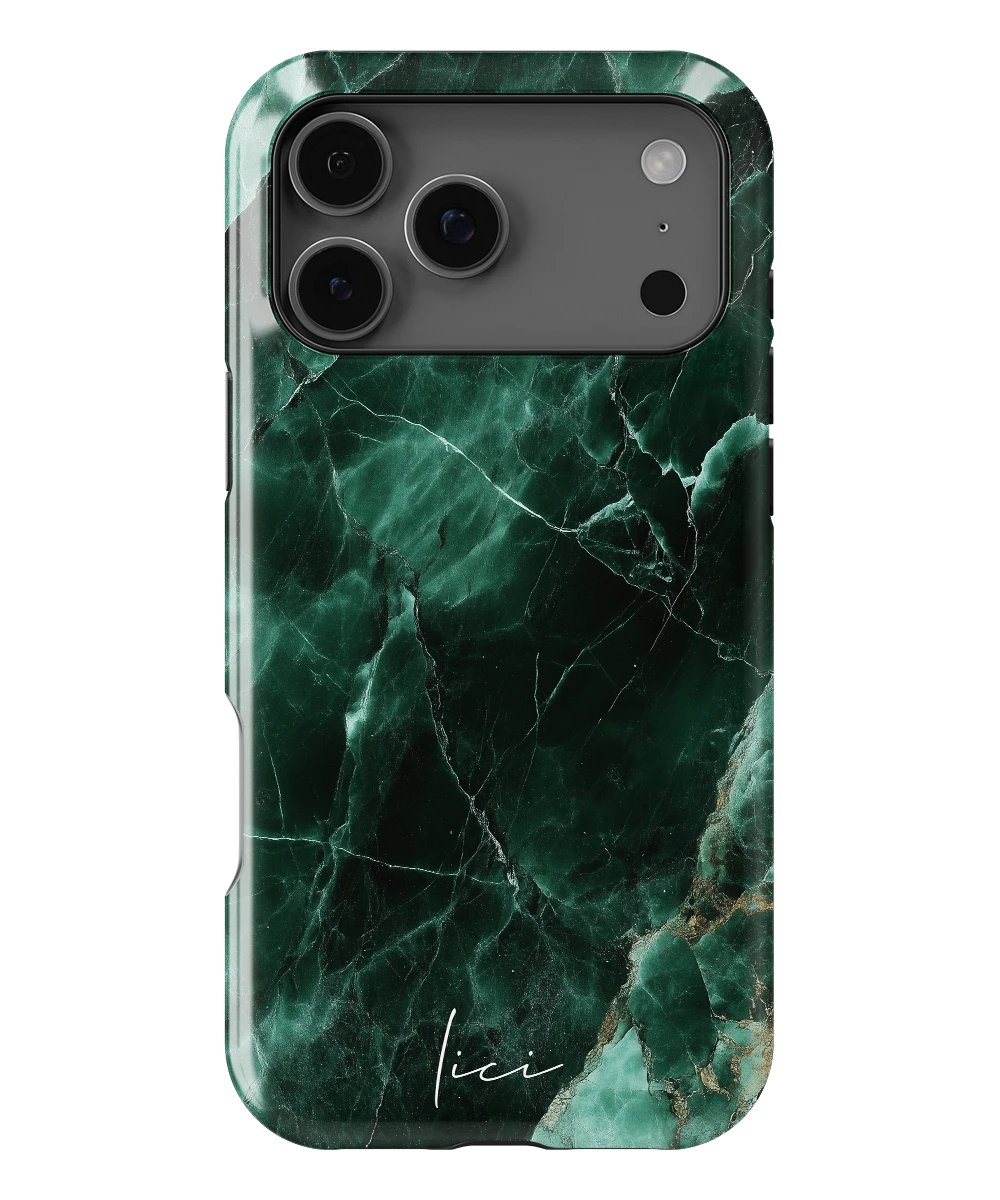 Зелений мармур - iPhone 17 Pro Max