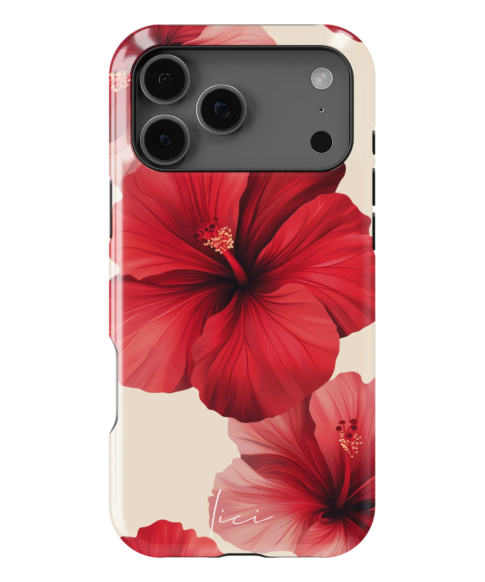 Red Hibiscus - iPhone 17 Pro Max