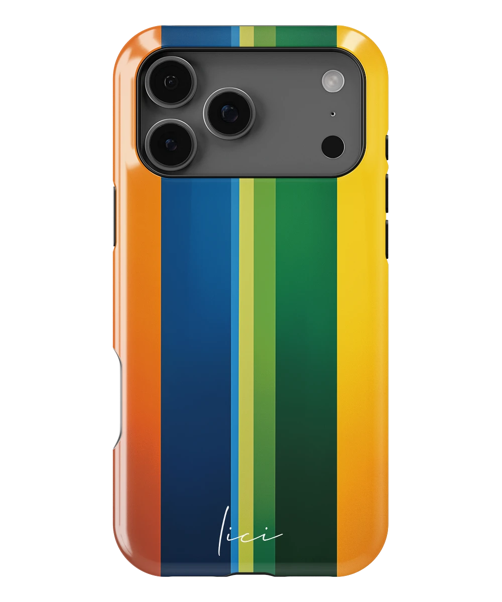 Striped Color Block - iPhone 17 Pro Max