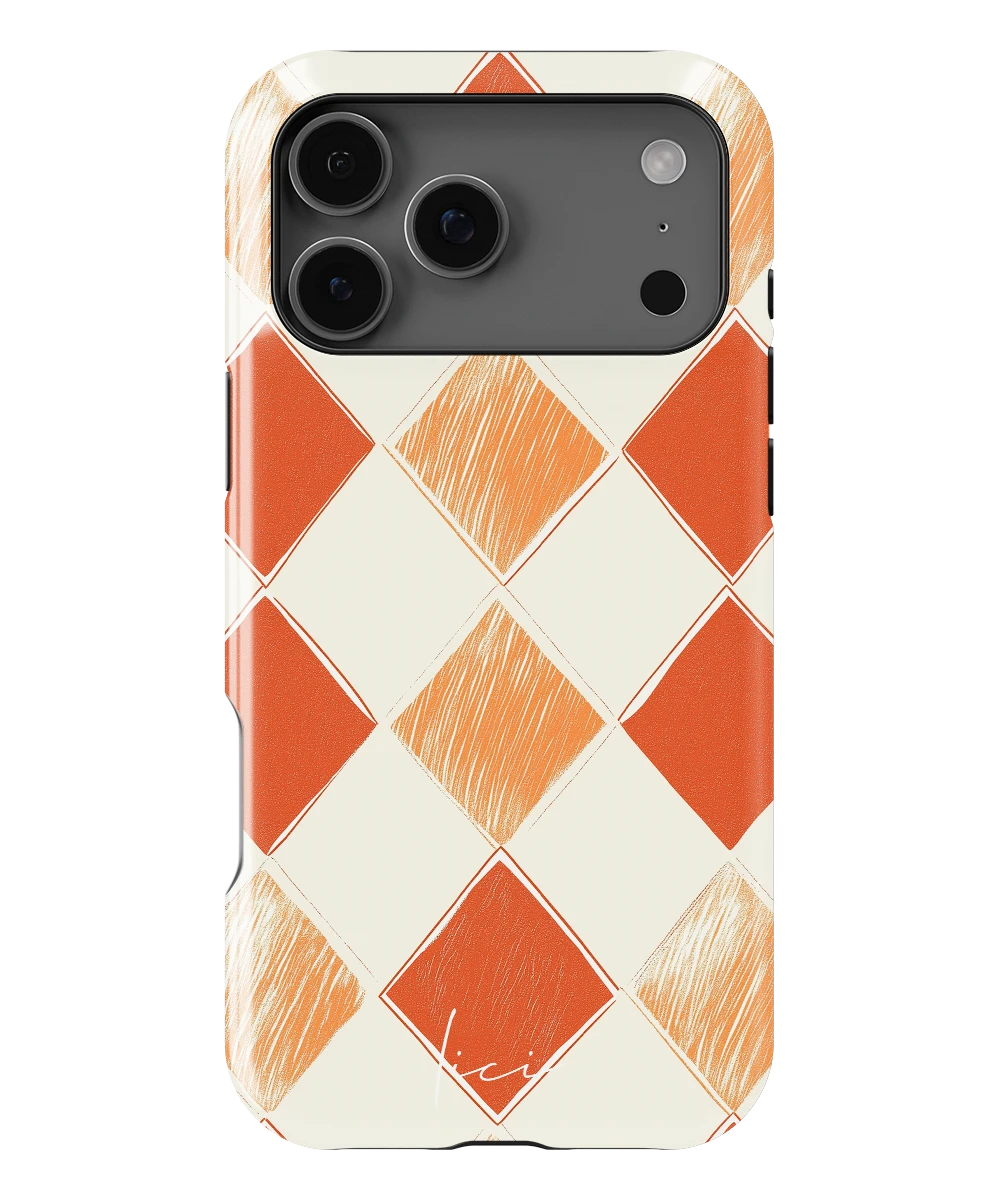 Orange Rhombus - iPhone 17 Pro Max