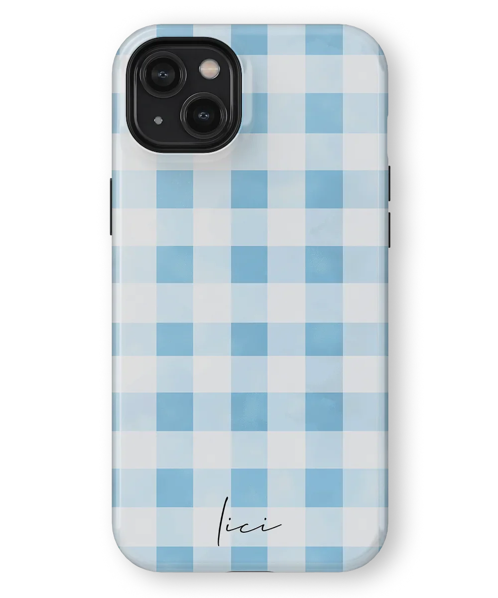 Pastel Checks - iPhone 14 Plus