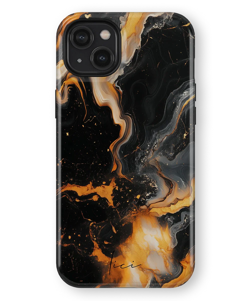 Black Marble - iPhone 14 Plus