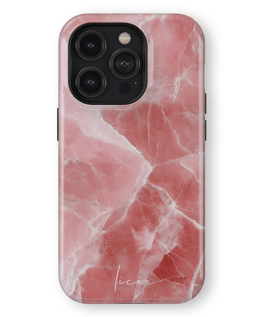 Elegant Pink Marble - iPhone 14 Pro