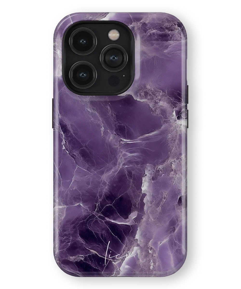 Purple Marble - iPhone 14 Pro
