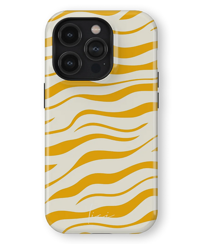 Stylish Yellow Zebra