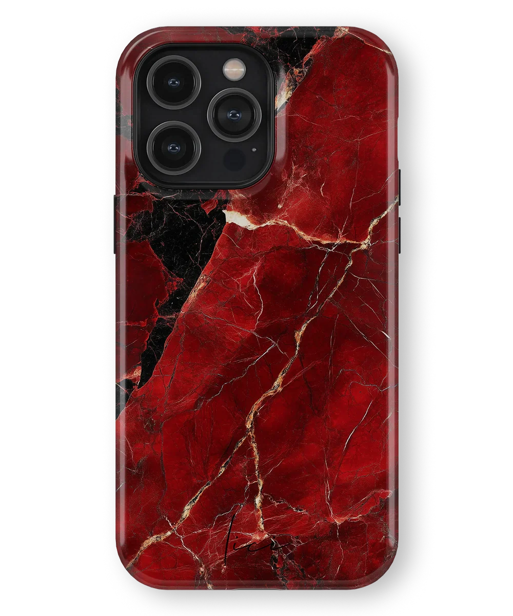 Rosso Marble - iPhone 14 Pro Max