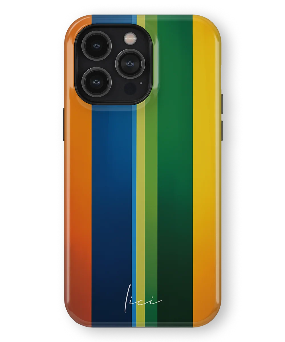 Striped Color Block - iPhone 14 Pro Max