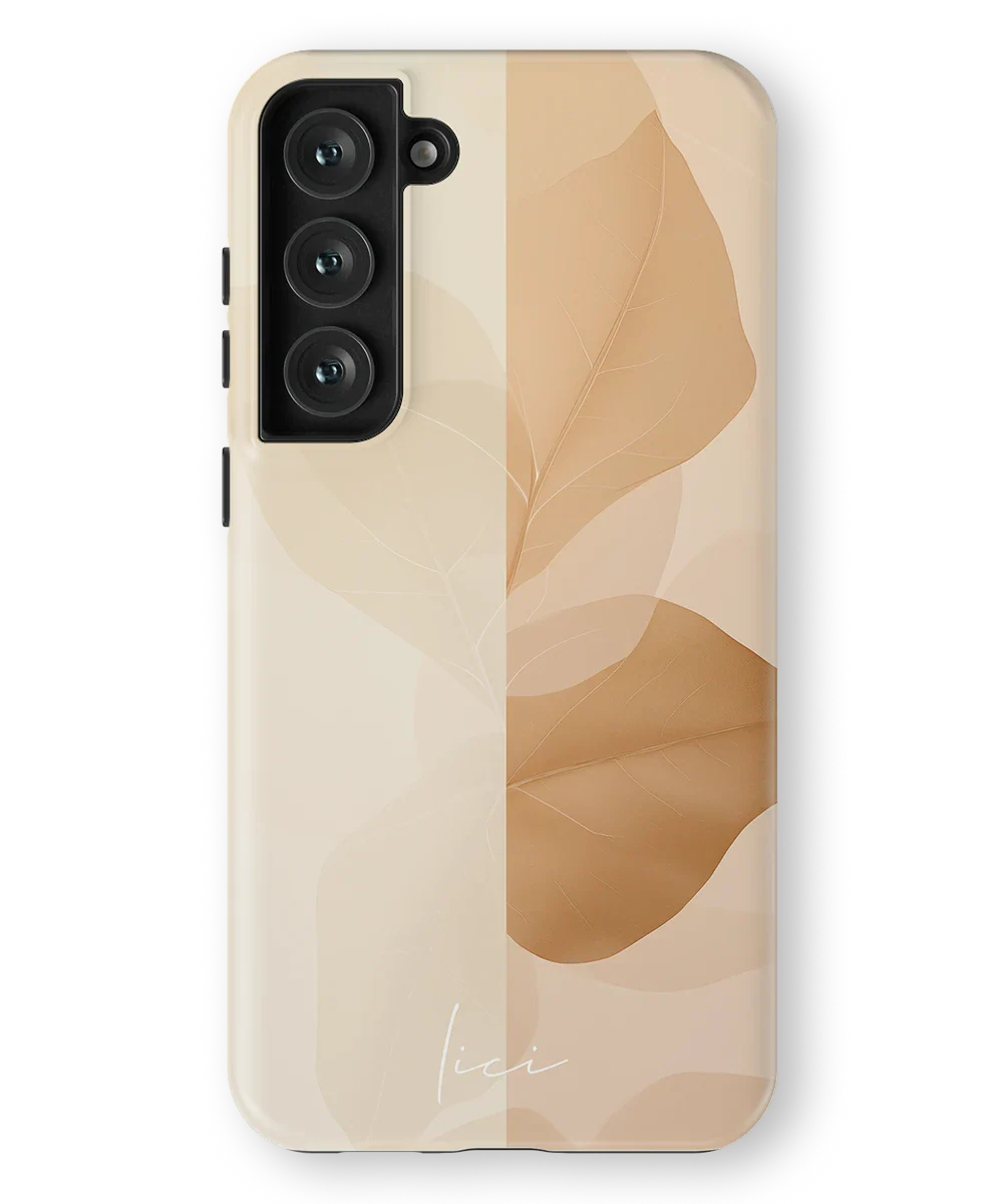 Pastelowe Liście - Samsung Galaxy S23 Plus