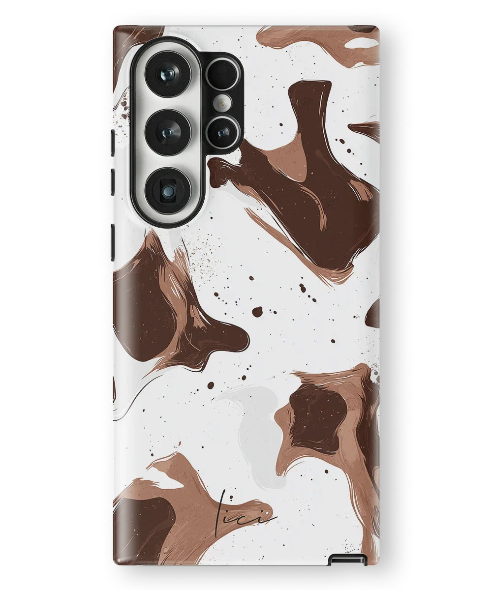 Brązowa Krowa - Samsung Galaxy S23 Ultra