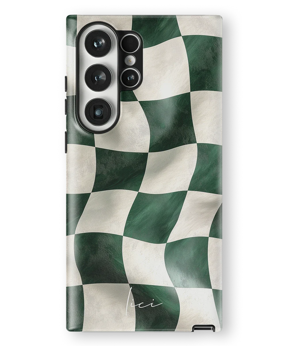Green Chessboard - Samsung Galaxy S23 Ultra