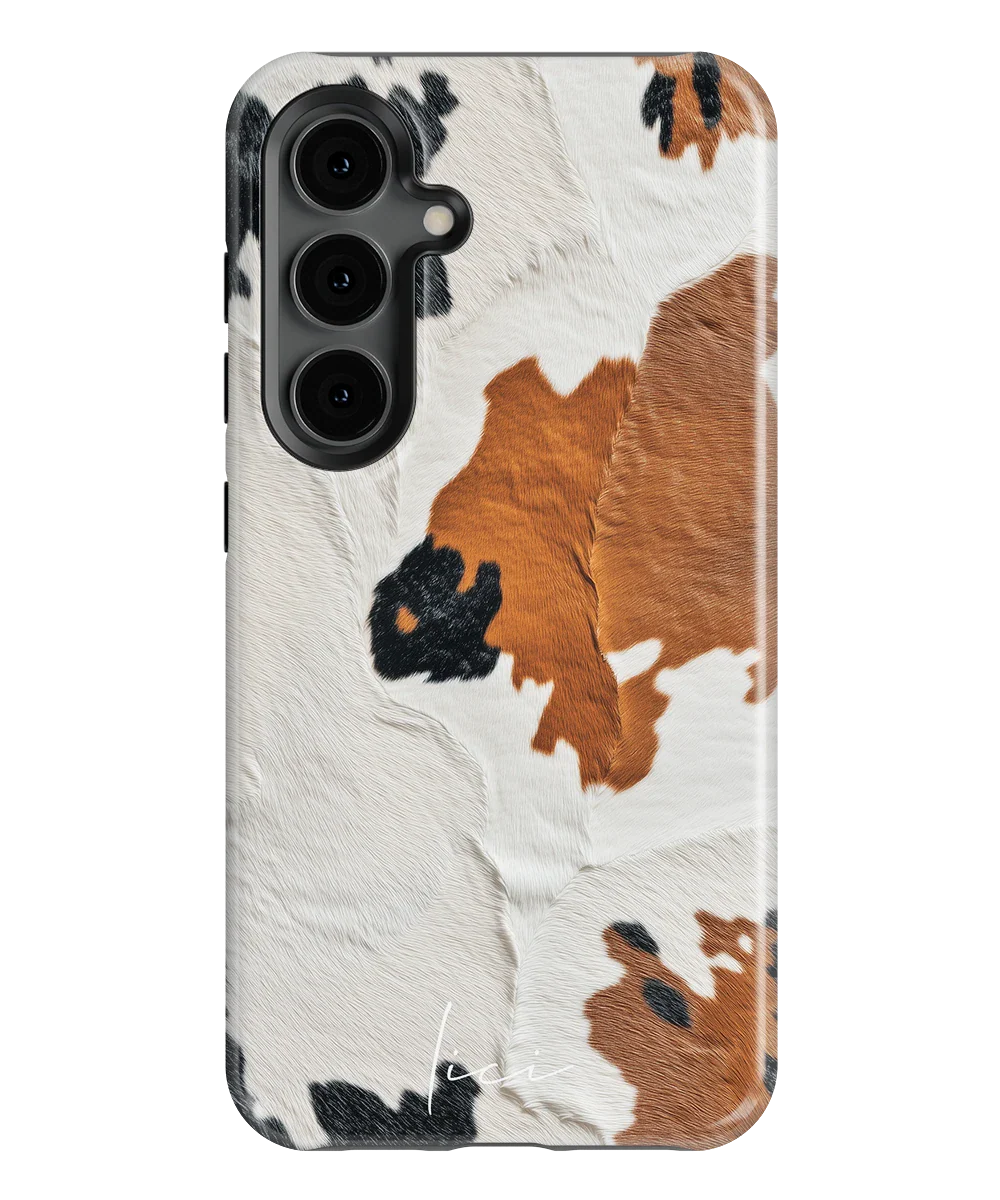 Luxury Brown Cow - Samsung Galaxy S24