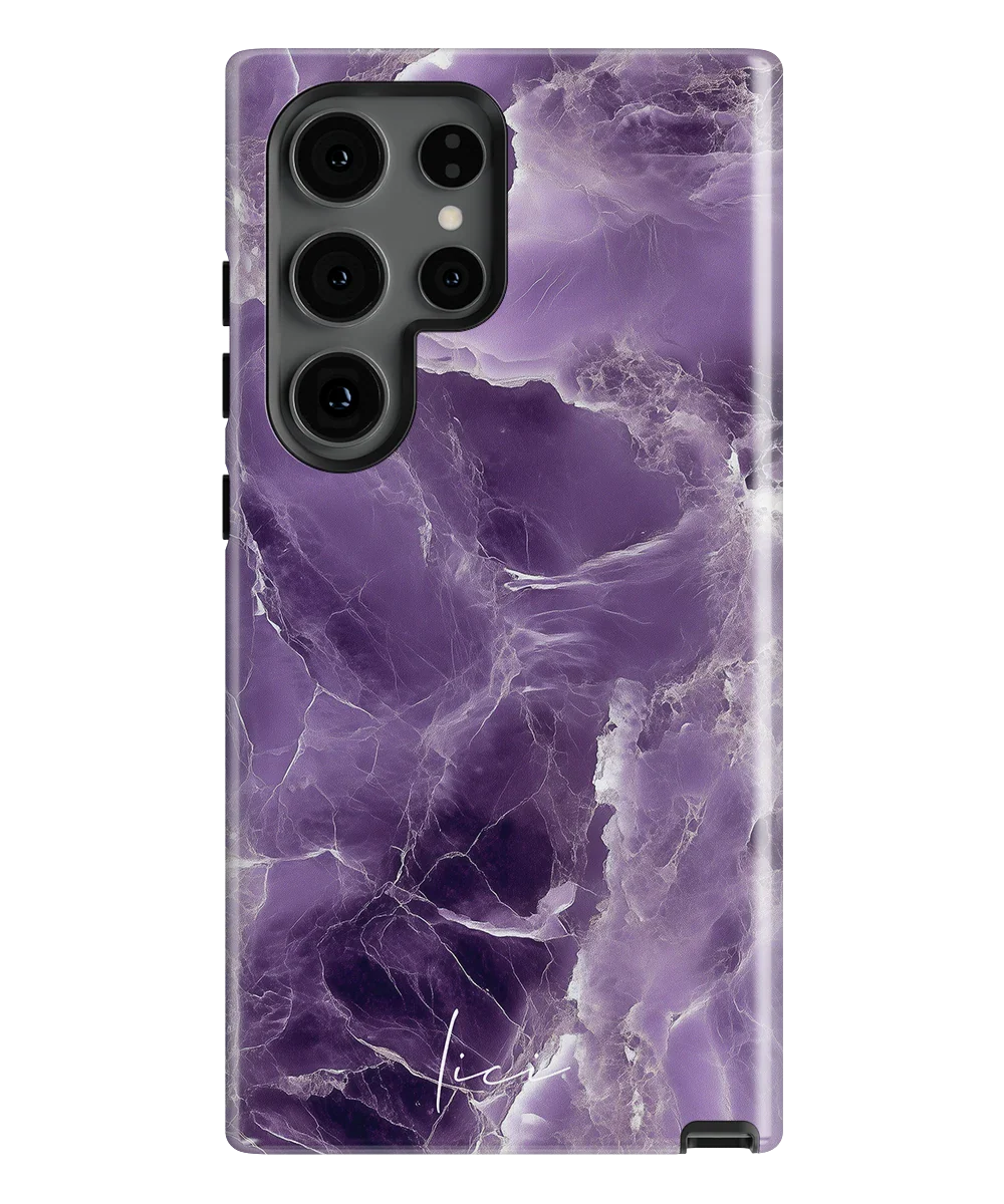 Purple Marble - Samsung Galaxy S24 Ultra