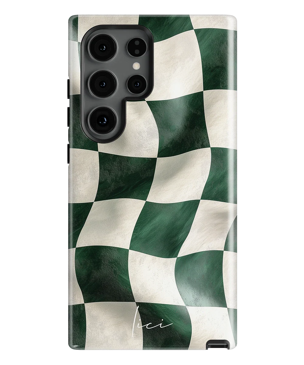Green Chessboard - Samsung Galaxy S24 Ultra